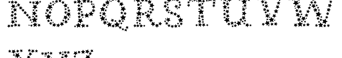 Arco Star Regular Font UPPERCASE