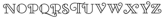 Are You Shaw NF Regular Font UPPERCASE