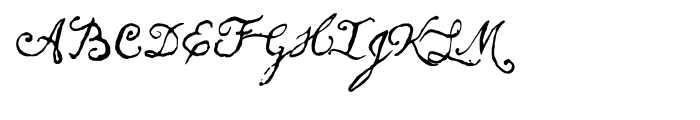 Arendahl Regular Font UPPERCASE