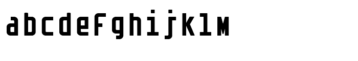 Arete Mono Regular Font LOWERCASE