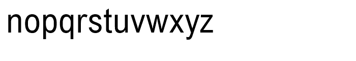 Arial Condensed Font LOWERCASE