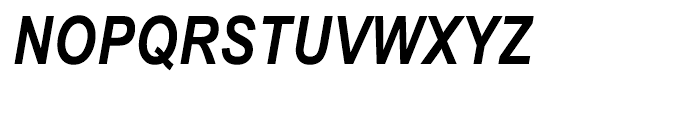 Arial Cyrillic Narrow Bold Italic Font UPPERCASE