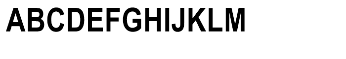 Arial Cyrillic Narrow Bold Font UPPERCASE