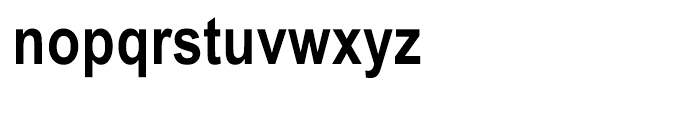 Arial Cyrillic Narrow Bold Font LOWERCASE