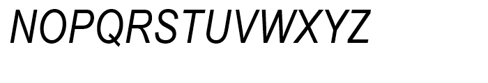 Arial Narrow Italic Font UPPERCASE