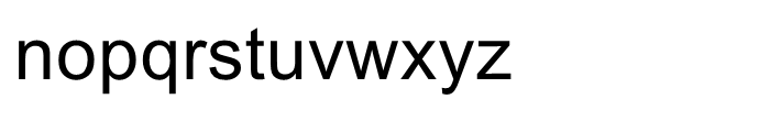 Arial Unicode MS Regular Font LOWERCASE