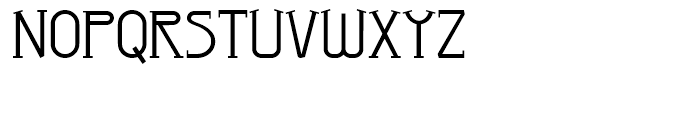 Arius Light Font UPPERCASE