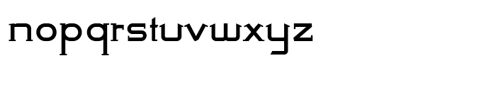 Arius Regular Font LOWERCASE