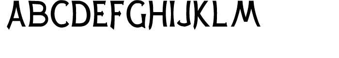 Arkwright Regular Font UPPERCASE