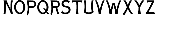 Arkwright Regular Font UPPERCASE
