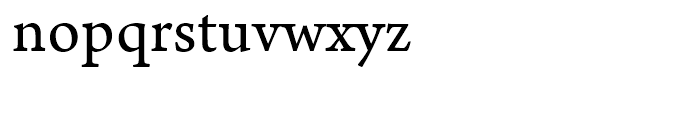 Arno SmText Regular Font LOWERCASE