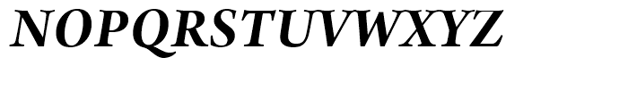 Arno Subhead Bold Italic Font UPPERCASE