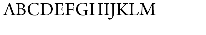 Arno Subhead Regular Font UPPERCASE