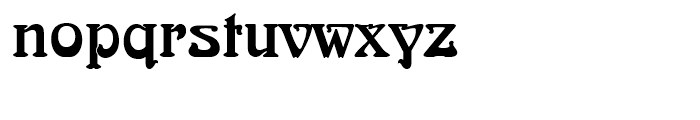 Arnold Bcklin Standard D Font LOWERCASE
