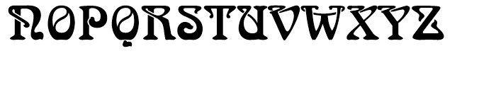 Arnold Boecklin Regular Font UPPERCASE