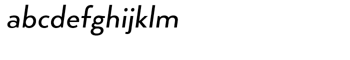 Arquitecta Medium Italic Font LOWERCASE