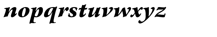 Arrus BT Black Italic Font LOWERCASE