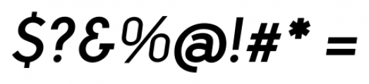 Aramis Bold Italic Font OTHER CHARS