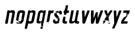 Arbuz Italic Font LOWERCASE