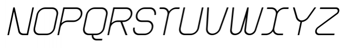 Arcle Italic Font UPPERCASE