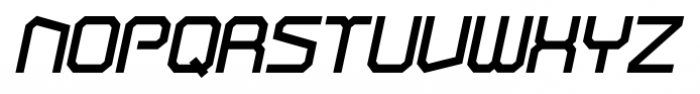 ArcticPatrol Ultra Italic Font UPPERCASE