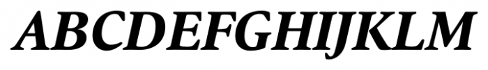 Argos Bold Italic Font UPPERCASE