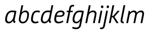 Argumentum Light Italic Font LOWERCASE
