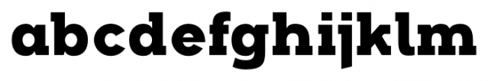 Arkibal Serif Heavy Font LOWERCASE