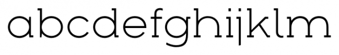Arkibal Serif Light Font LOWERCASE