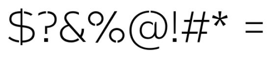 Arkibal Serif Stencil Light Font OTHER CHARS
