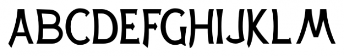 Arkwright Regular Font UPPERCASE