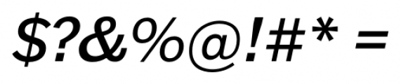 Armitage Semibold Italic Font OTHER CHARS