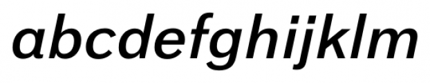 Armitage Semibold Italic Font LOWERCASE