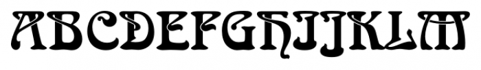 Arnold Boecklin FS Regular Font UPPERCASE