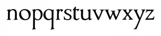 Artimas Regular Font LOWERCASE