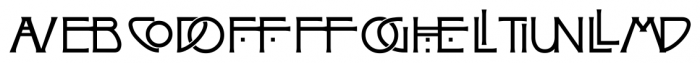 Arts and Crafts-GS Ligatures Font LOWERCASE