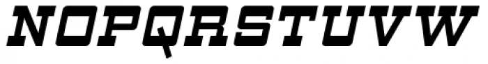 ARB 93 Steel Moderne SEP-39 CAS Bold Italic Font UPPERCASE