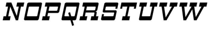 ARB 93 Steel Moderne SEP-39 CAS Normal Italic Font UPPERCASE