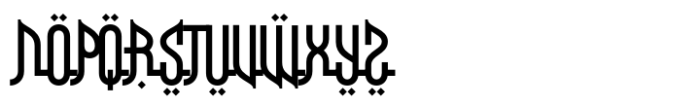 Ar Rasyid Font UPPERCASE