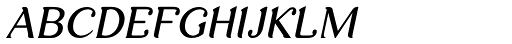 Arabetics Latte Italic Font UPPERCASE