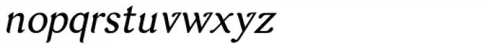 Arabetics Latte Italic Font LOWERCASE