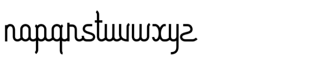 Arabic Calligraphy Font LOWERCASE