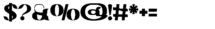 Arakundo Bold Font OTHER CHARS