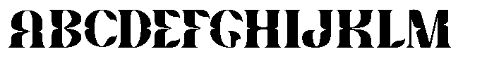 Arakundo Bold Font UPPERCASE