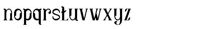 Arakundo Regular Font LOWERCASE