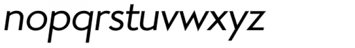 Aramis Book Italic Font LOWERCASE