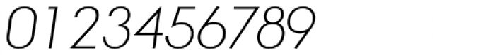 Aramis XLight Italic Font OTHER CHARS