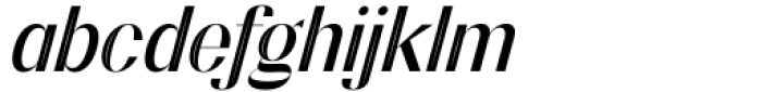 Aranekie Italic Dxy Font LOWERCASE