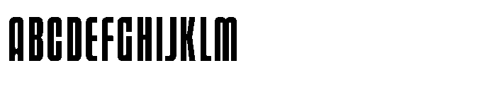Araneo Condensed Bold Font UPPERCASE