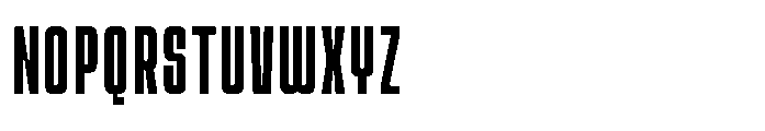 Araneo Condensed Bold Font UPPERCASE